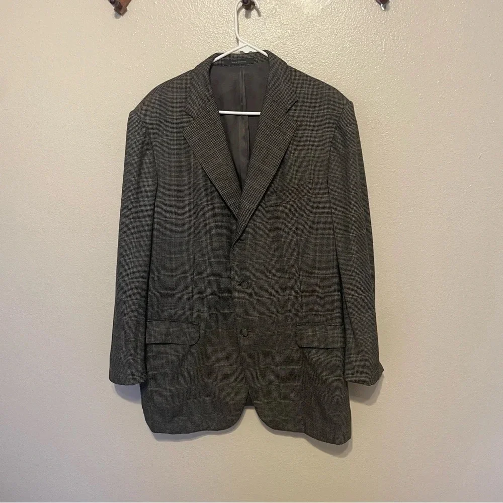 Ermenegildo Zegna Gray 3 Button Jacket READ DESCRIPTION